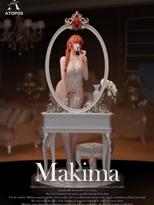 Atopos Studio Chainsaw Man Makima Hot Sexy 1/4 Statue